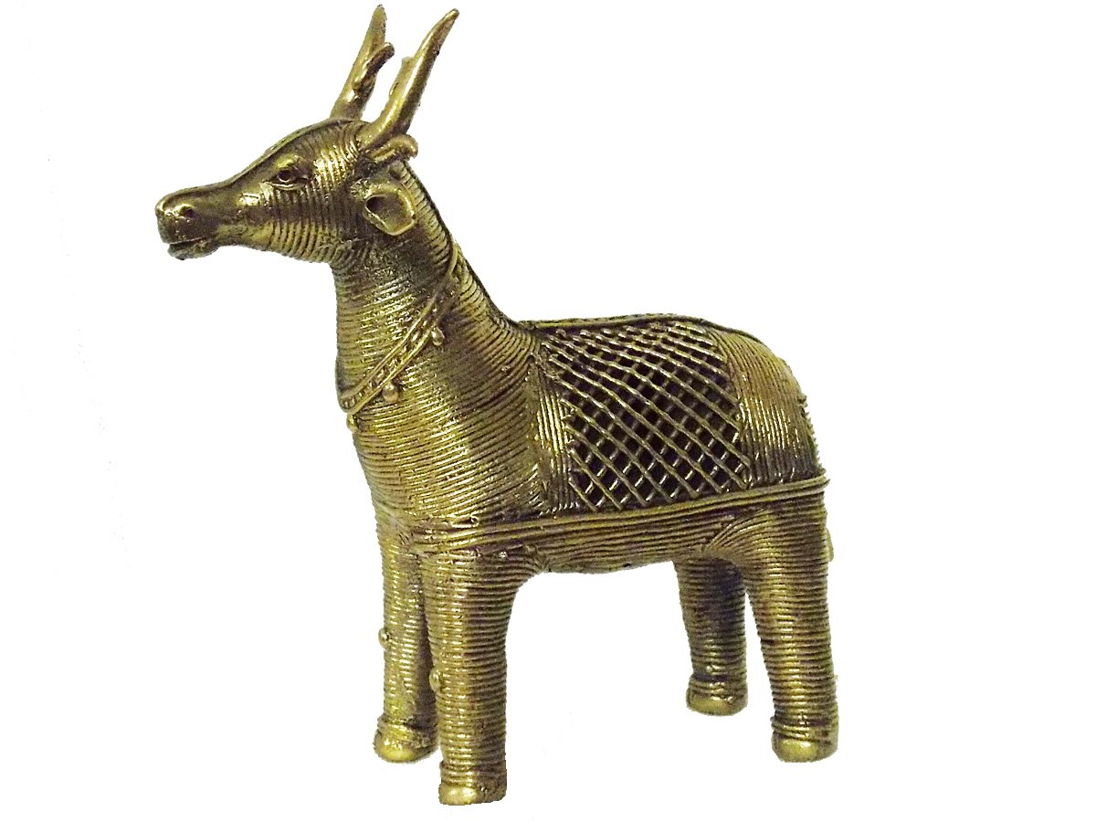 Dhokra Metal Art Lost Wax Art Form from India Craft Montaz