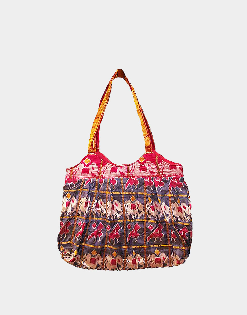 Colorful Silk Tote Bags | Multipurpose Bags | Craft Montaz